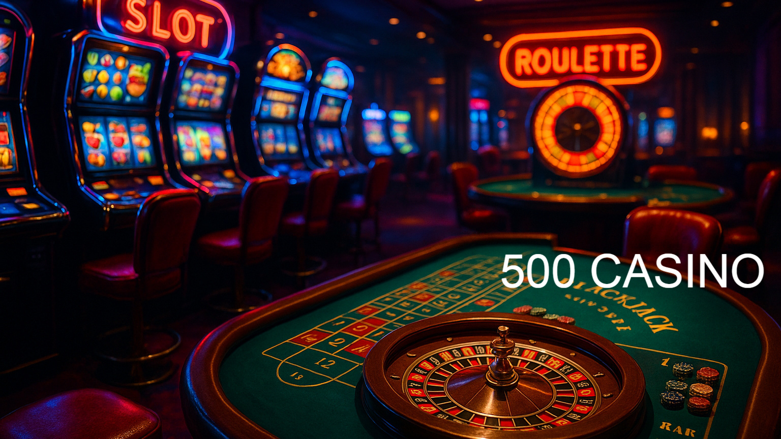 Benefícios do 500 CASINO