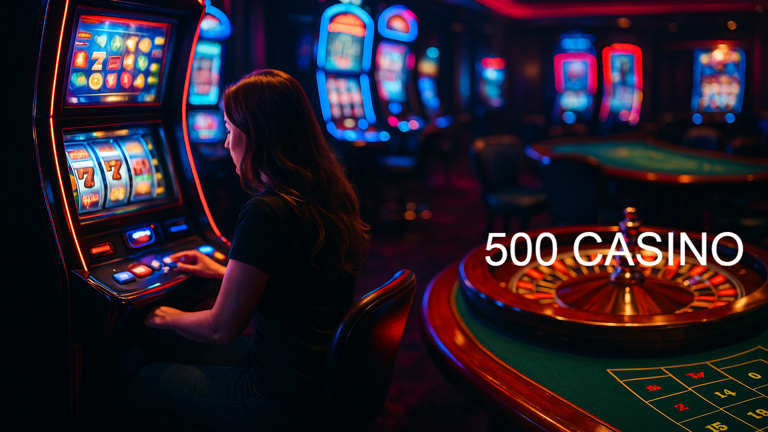 Jogos emocionantes no 500 CASINO